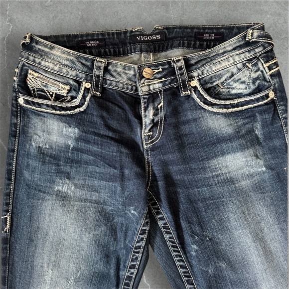 ✅Vigoss The Dallas Slim Boot Cut Jeans - Picture 5 of 13